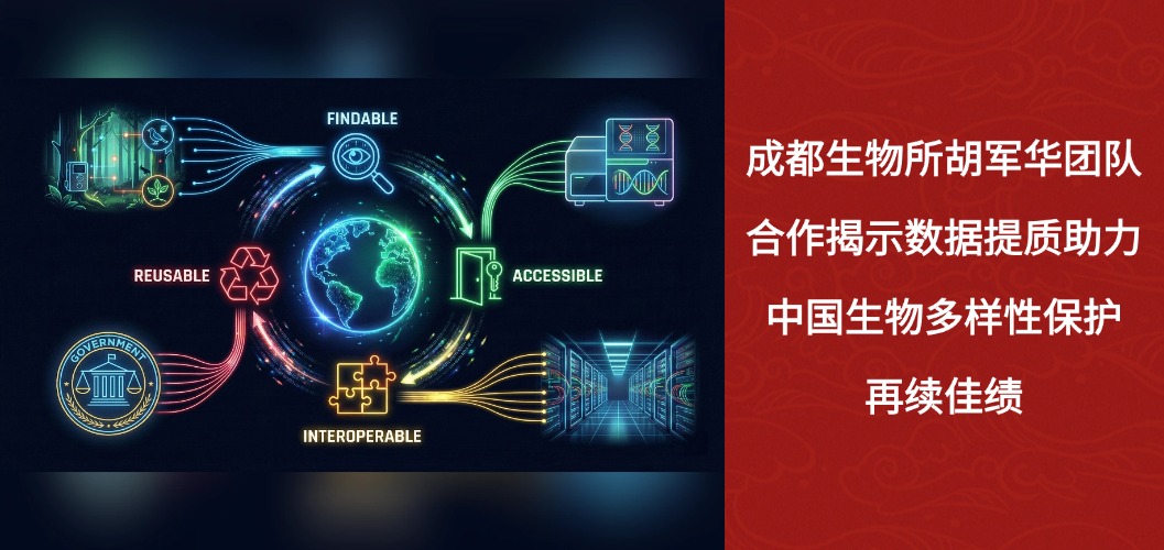 成都生物所胡军华团队合作揭示数据提质助力中国生物多样性保护再续佳绩